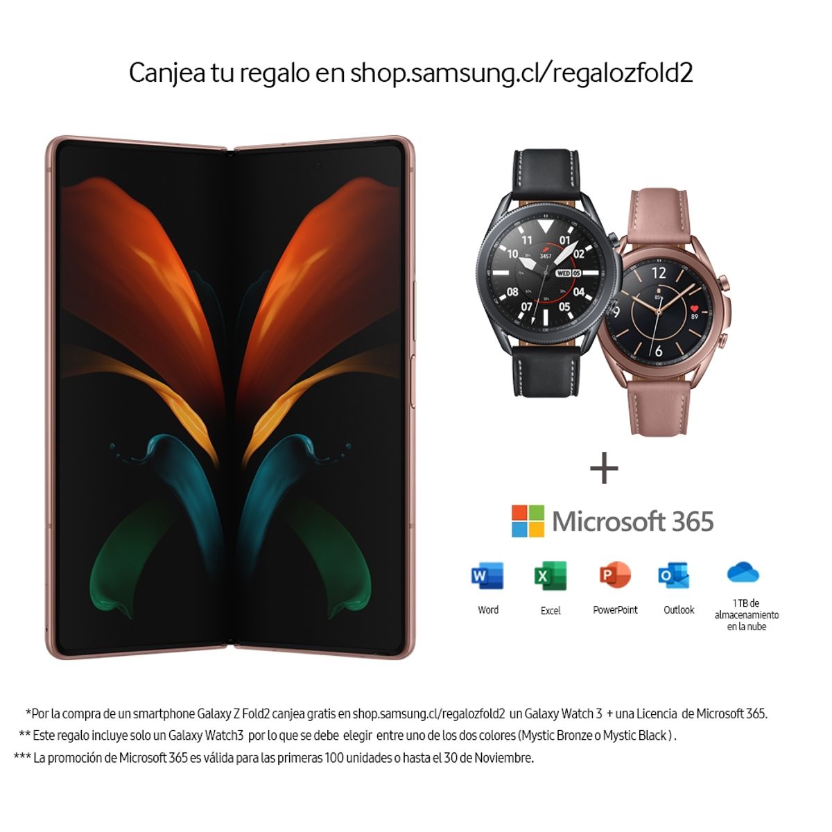 SAMSUNG - Celular Smartphone Samsung Galaxy Z Fold 2 256 GB