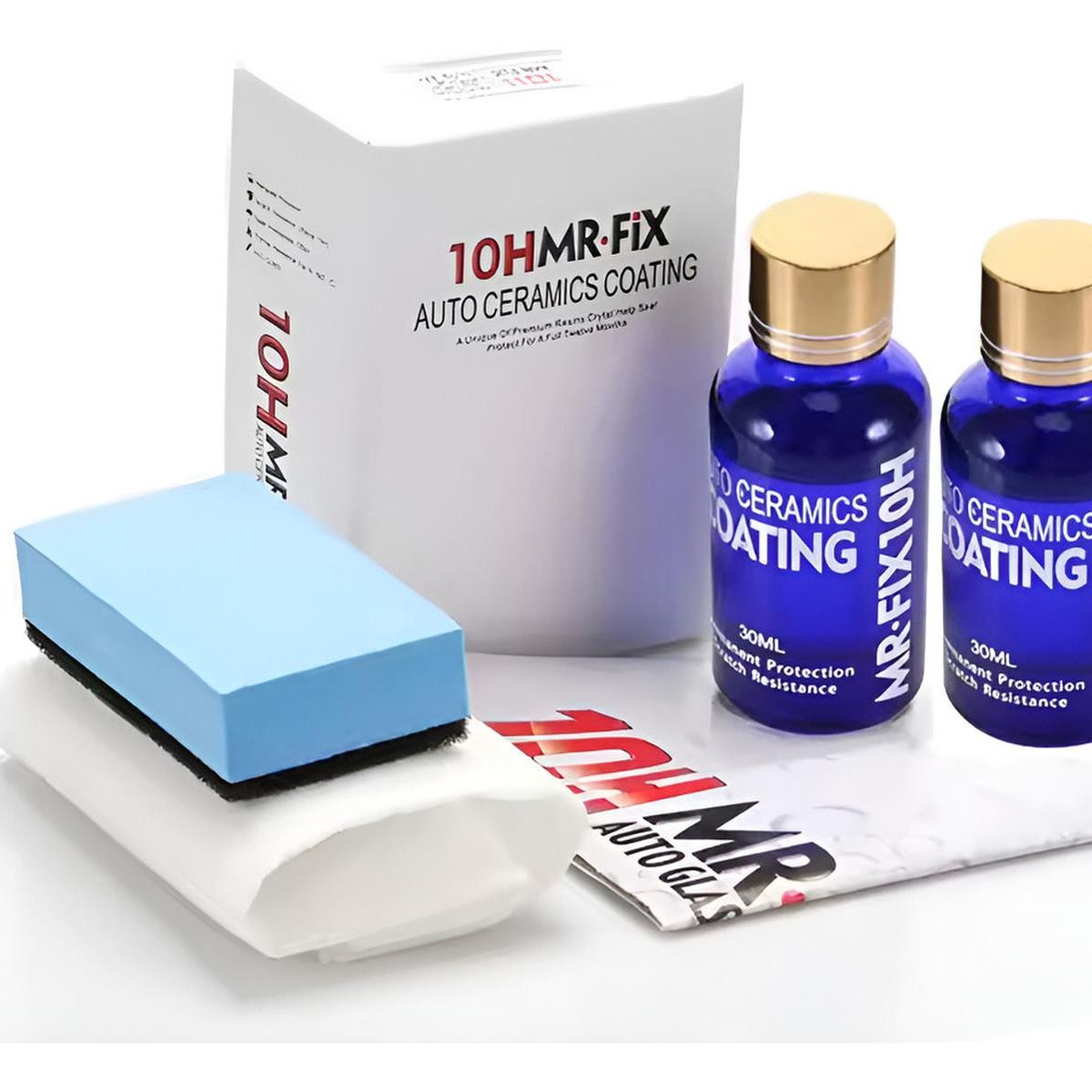 GENERICO - Protector Ceramico Revestimiento Para Pintura 2 Botellas