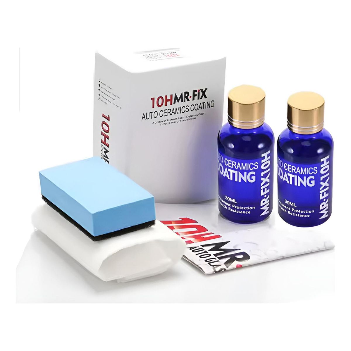 GENERICO - Protector Ceramico Revestimiento Para Pintura 2 Botellas