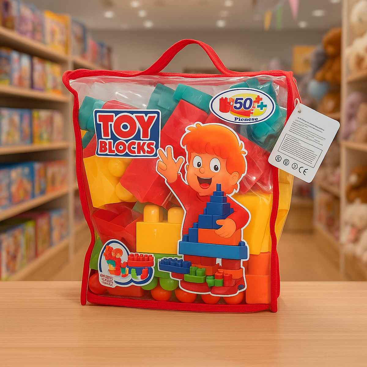 ARMONIA - Bloques grandes 50 piezas fabricación chilena juego creativo