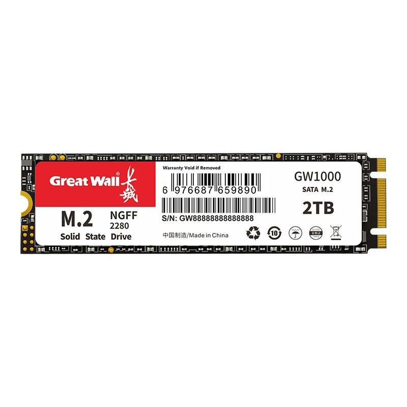 GREAT WALL - Disco Dure SSD Great Wall 2TB 2280 M.2 SATA GW1000