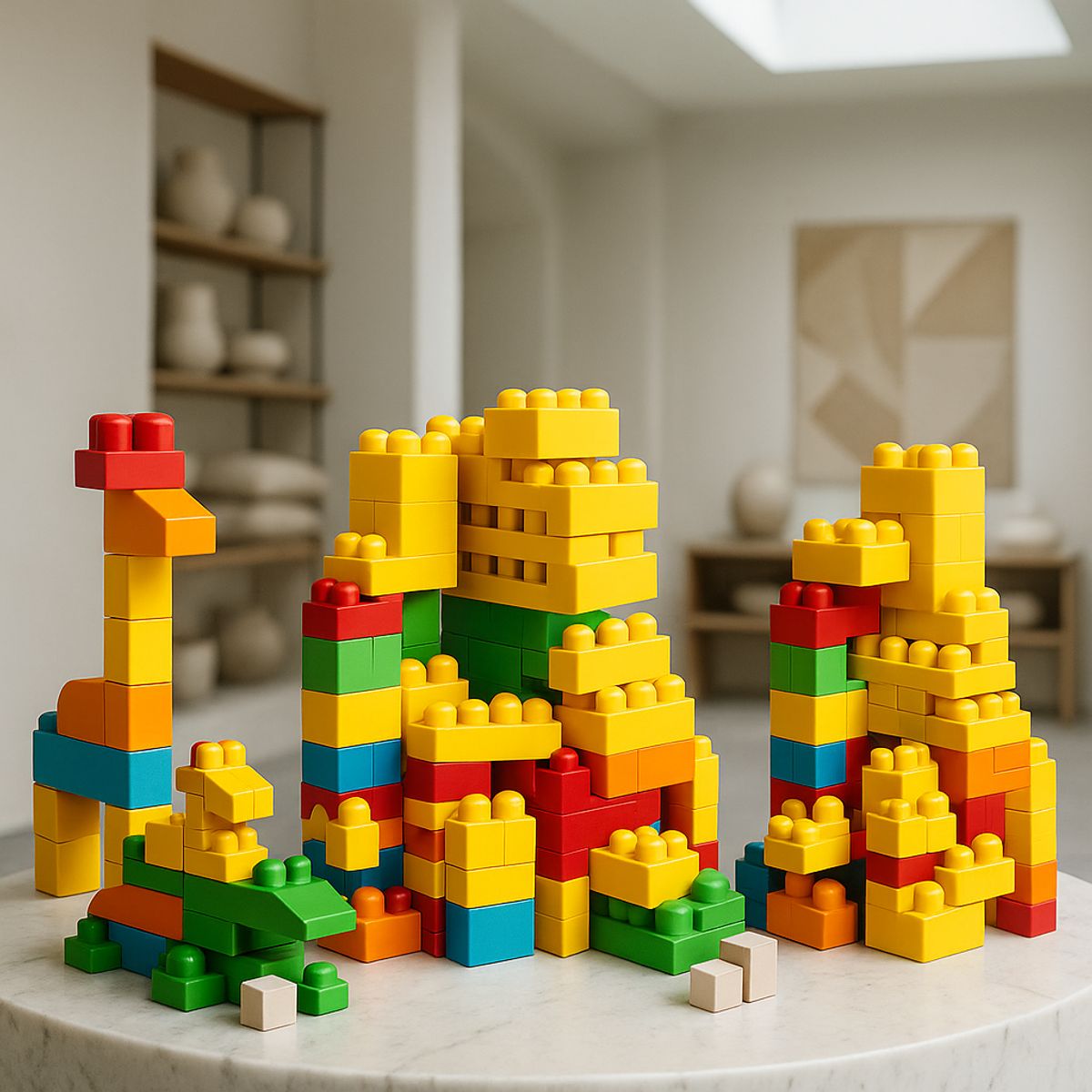 ARMONIA - Set construcción 50 piezas grandes hecho en Chile infantil