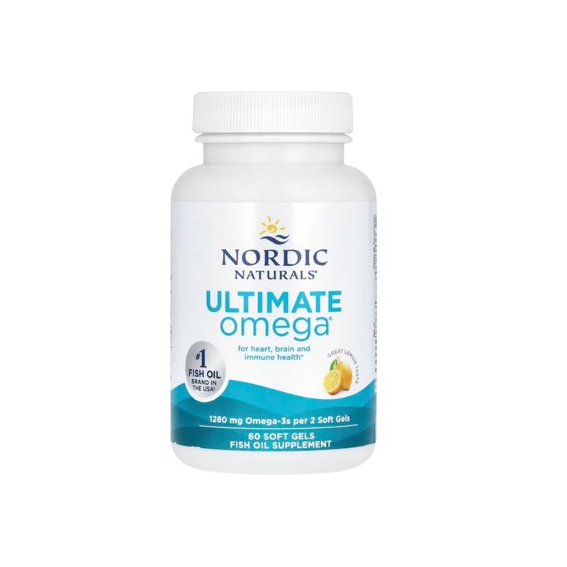 ORTOMOLECULAR - Ultimate Omega 3 1280mg 60 Softgel Nordic Naturals