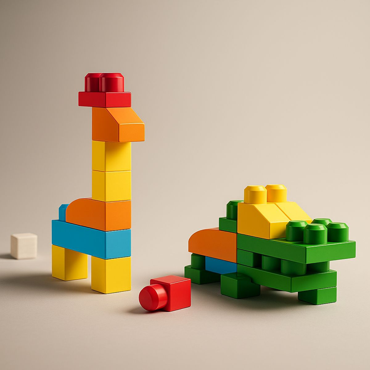 ARMONIA - Pack 50 bloques construcción tamaño grande producidos en Chile