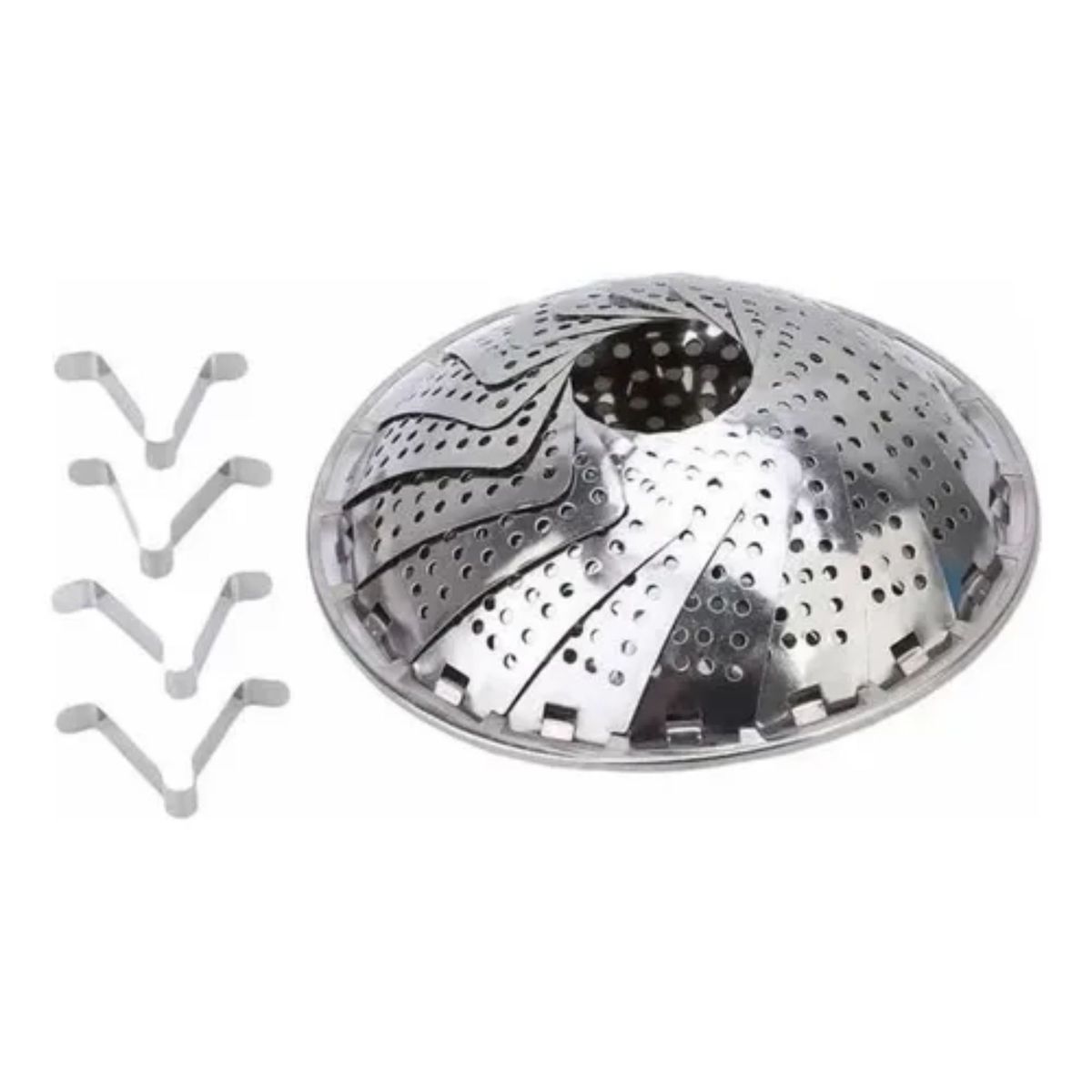 GENERICO - Vaporera Plegable Para Verduras Cesta Vaporera