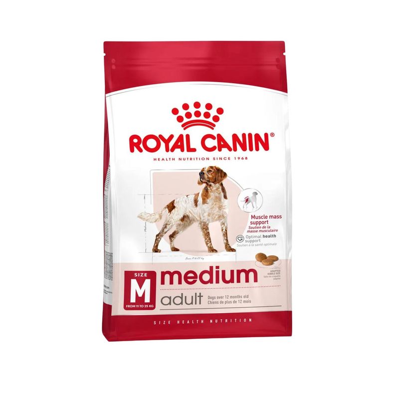 ROYAL CANIN - Royal Canin Medium Adulto 12 kg - Perros Medianos Adultos