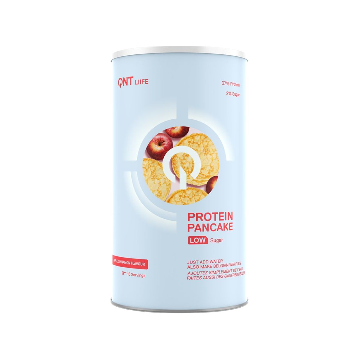 QNT - PROTEIN PANCAKE APPLE CINNAMON 500GR - QNT