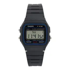 CASIO - Reloj de pulsera unisex F-91W-1D