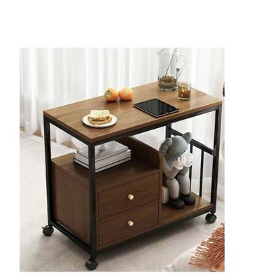 Imagen 2 del producto Mesa Auxiliar Con Cajones Mueble Multiuso Estación De Café SKUDN