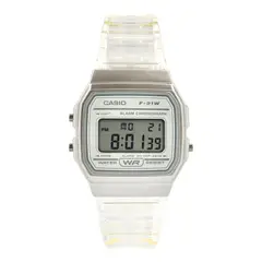 CASIO - Reloj de pulsera unisex F-91WS-7 blanco