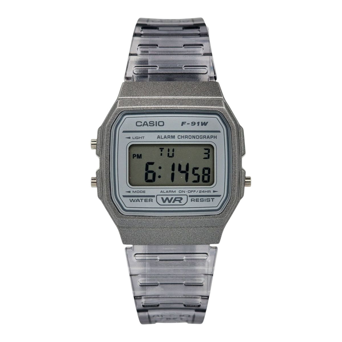 CASIO - Reloj de pulsera Casio unisex F-91WS-8 gris
