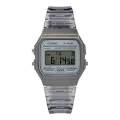 CASIO - Reloj de pulsera unisex F-91WS-8 gris