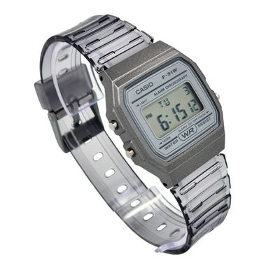 Imagen 2 del producto Reloj de pulsera unisex F-91WS-8 gris