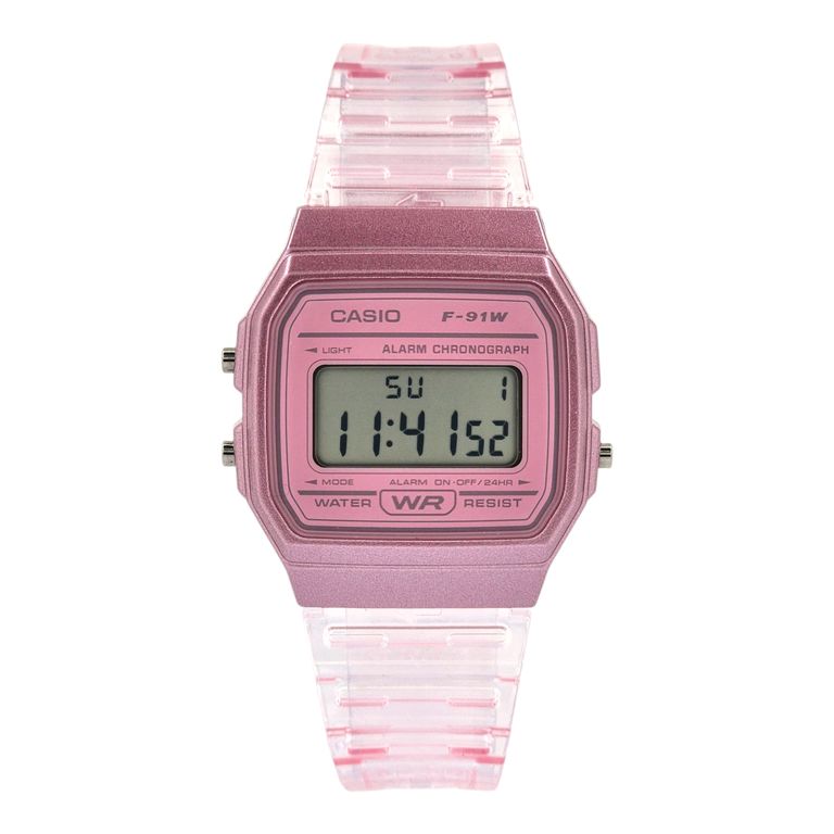 Reloj de pulsera dama F-91WS-4 rosa Rosa TALLA UNICA