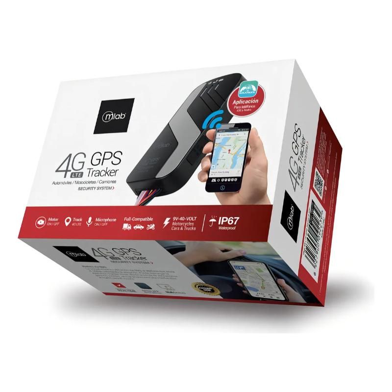 GENERICO - Gps Tracker Mlab 4g Lte Ip67 Auto Moto Camion 12v A 24v