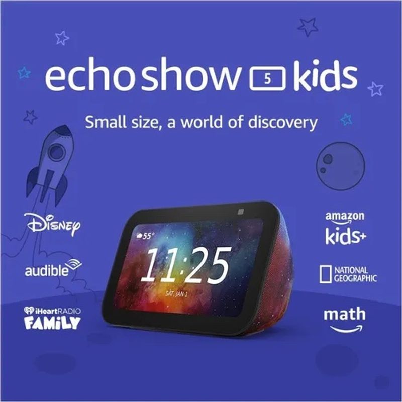 AMAZON - Amazon Echo Show 5 Kids 3era Generación - Galaxy