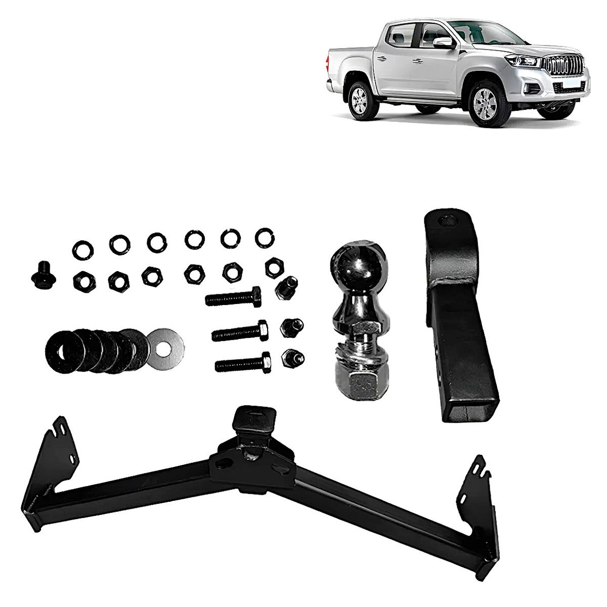 GENERICO - ENGANCHE REMOLQUE KIT COMPLETO PARA MAXUS T60-T80