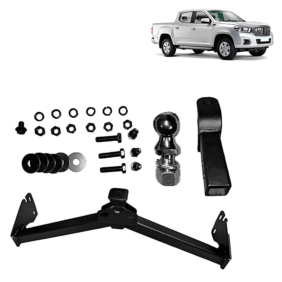 GENERICO - ENGANCHE REMOLQUE KIT COMPLETO PARA MAXUS T60-T80