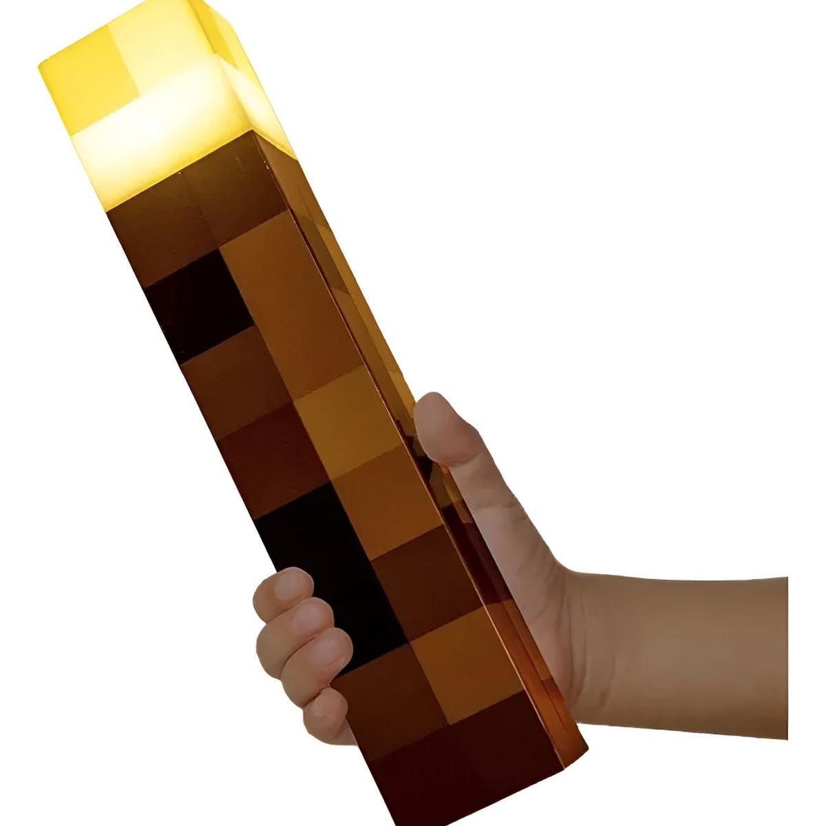 GENERICO - Lámpara Antorcha Minecraft Recargable 4 Colores En 1 Gamer