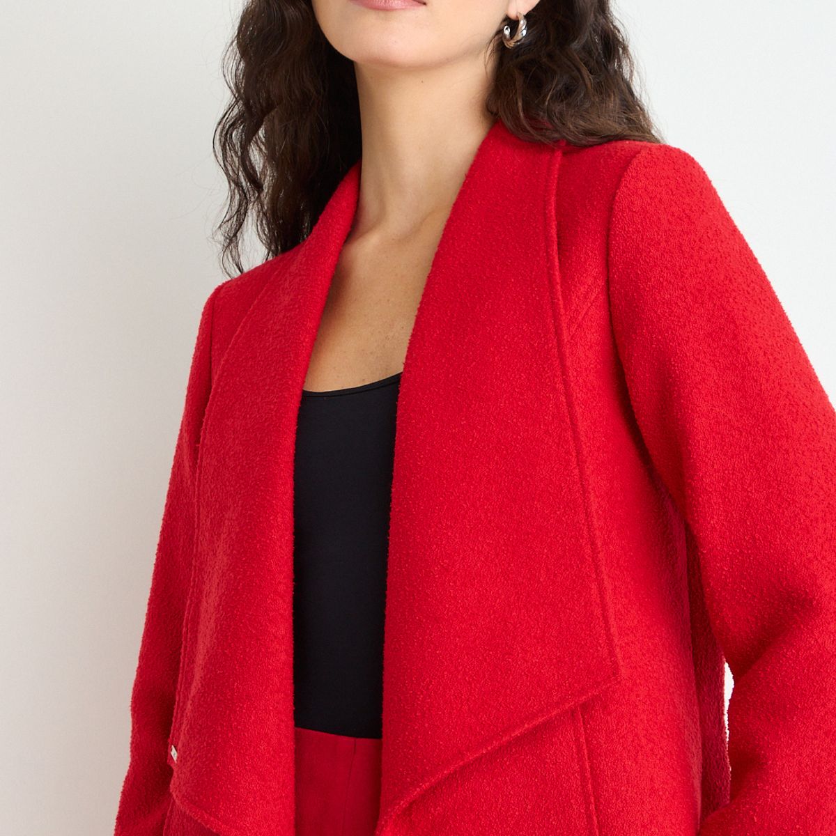 ASH - Tapado Abierto Mujer Rojo Ash