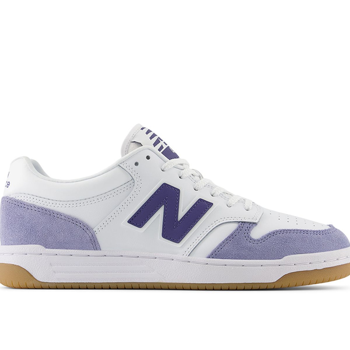 NEW BALANCE - Zapatilla Hombre New Balance 480 Blanco-Morado