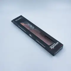 PROFESOR KLOCKER - Cuchillo PK 8 Martillado con Funda de Cuero