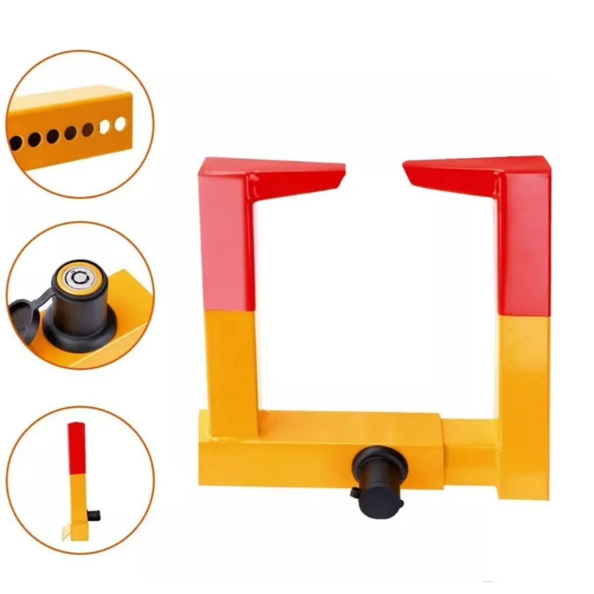 DAYTONA - Traba Rueda Pitbull Protección Seguridad De Bloqueo Rueda