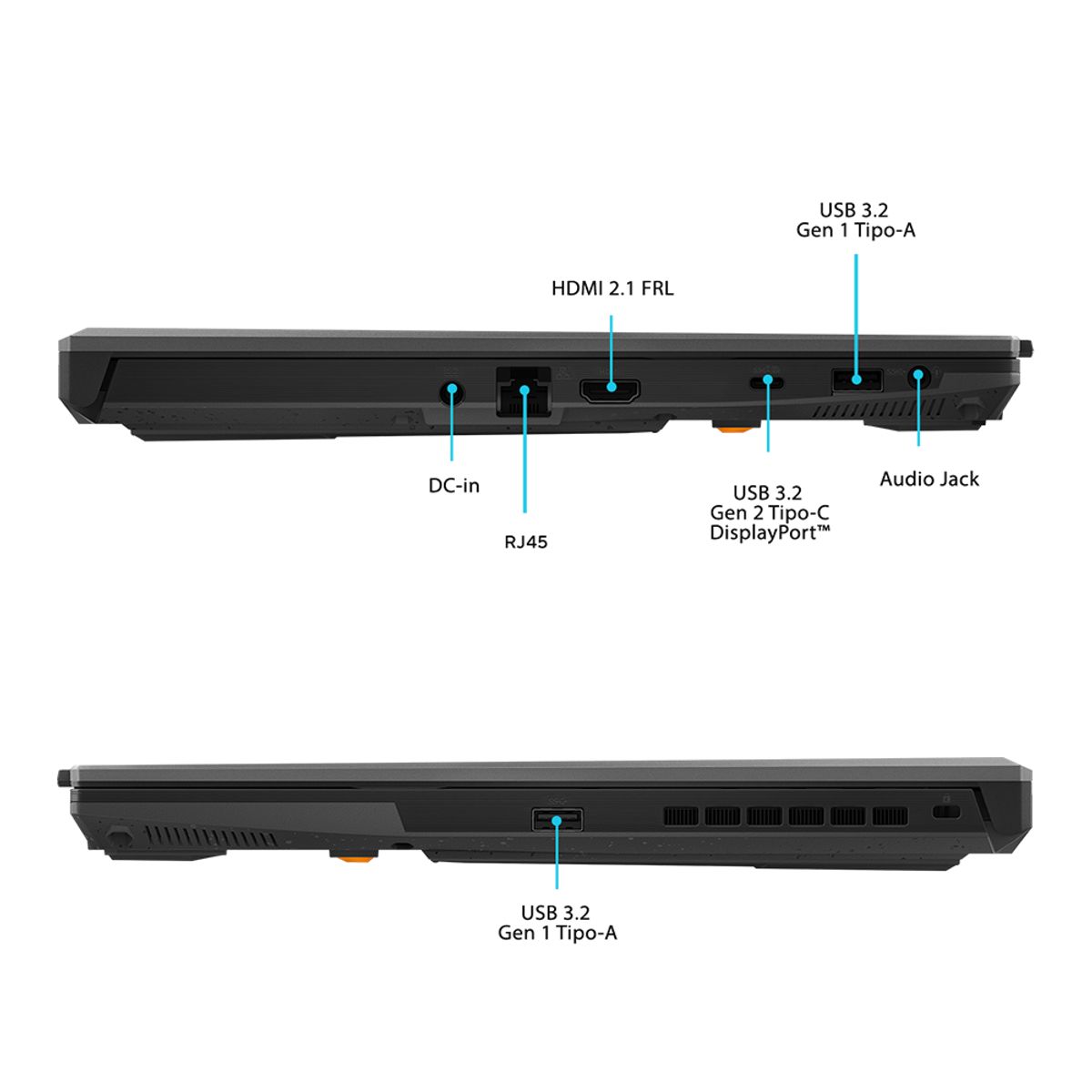 ASUS - Notebook ASUS TUF Gaming F16 Intel Core 5 8GB RAM 512GB SSD RTX 3050 16"