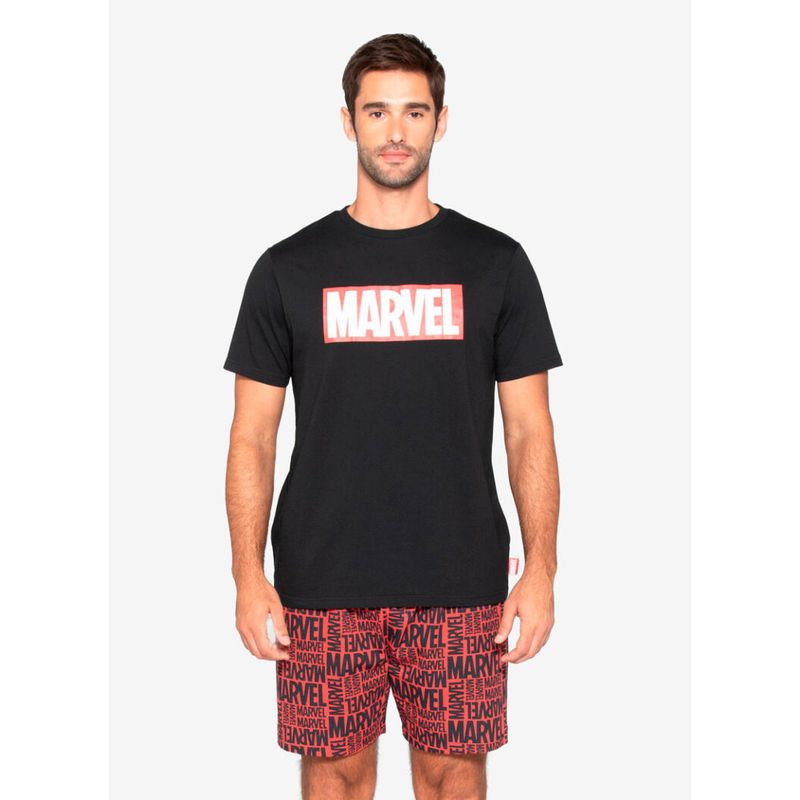 LADY GENNY - Pijama de algodón con diseño de Marvel