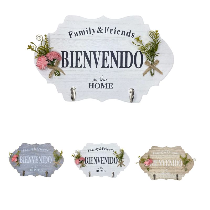 HOMEY - PACK 2 Colgador de llaves Decoracion para el hogar