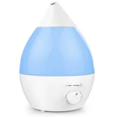 GENERICO - Humidificador Purificador Aire 1,6 Lts Difusor Gratis Esencias