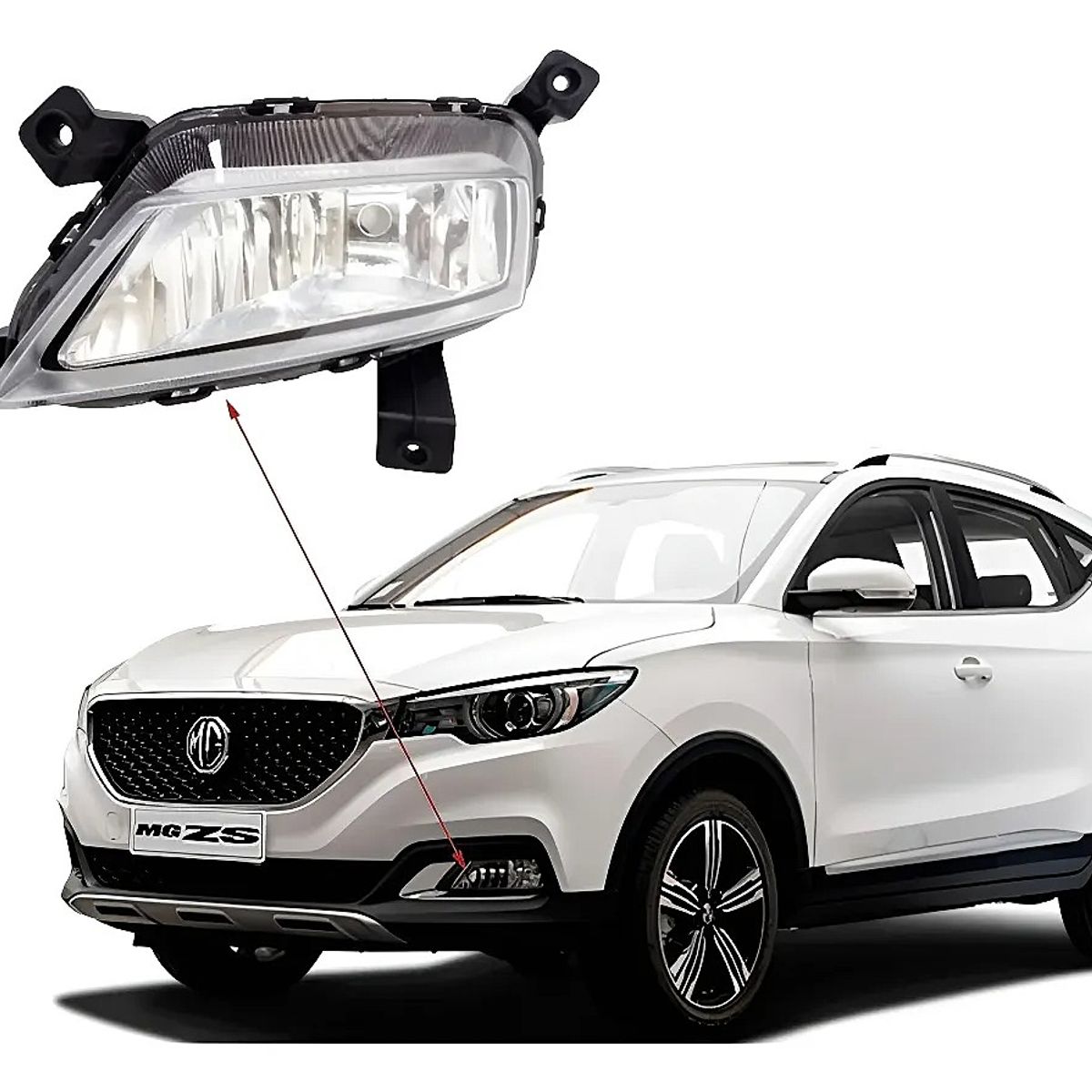 GENERICO - Neblinero Delantero Izquierdo para Mg Zs 1.5 cc