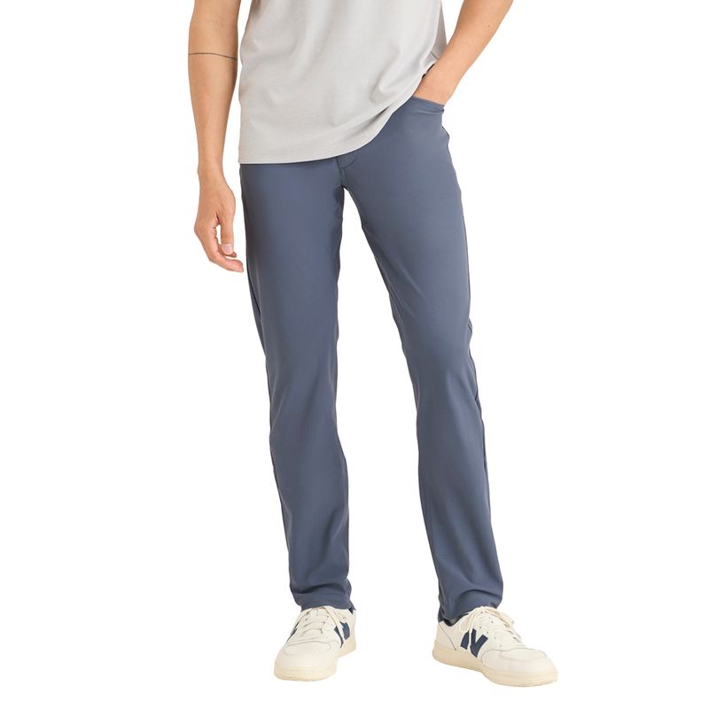DOCKERS - Pantalón Hombre Go Airweave 5-Pocket Slim Fit Azul Dockers
