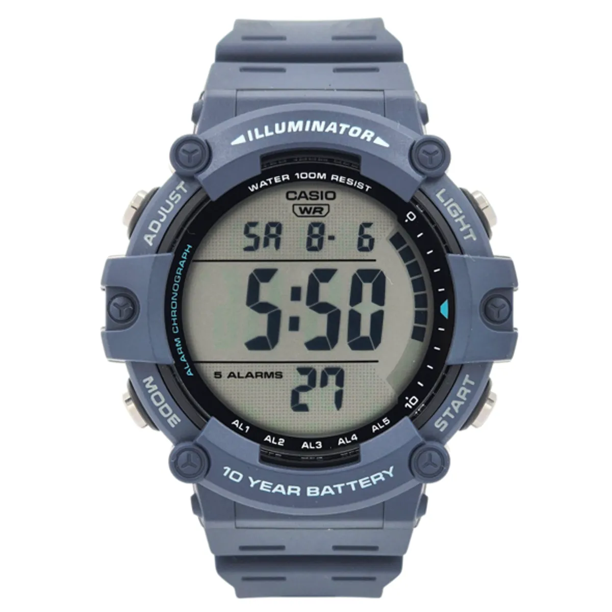 CASIO - Reloj de pulsera Casio caballero AE-1500WH-2AV azul