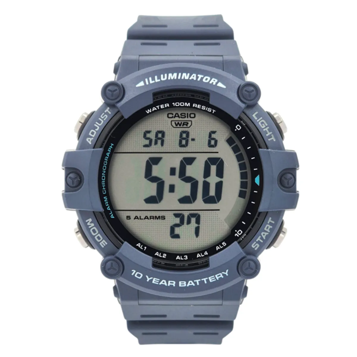 CASIO - Reloj de pulsera Casio caballero AE-1500WH-2AV azul
