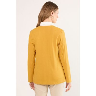 Imagen 2 del producto Tapado Abierto Mujer Amarillo Magriffe