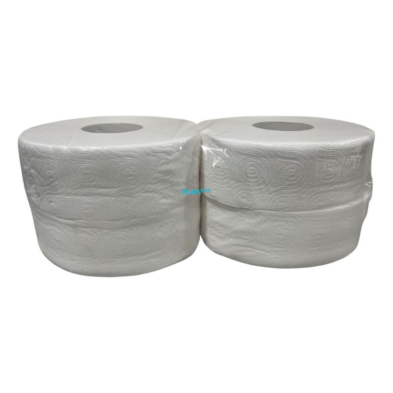 GENERICO - Papel Higienico Industrial 4 Unidades X 400 Mts  1600mts
