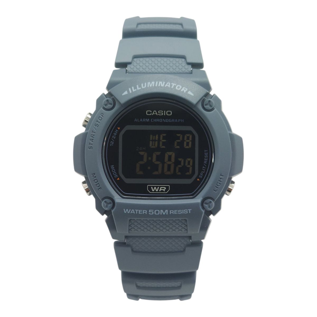 CASIO - Reloj de pulsera Casio unisex W-219HC-2BV azul