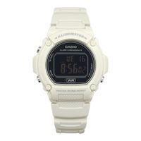 Reloj de pulsera unisex W-219HC-8BV blanco