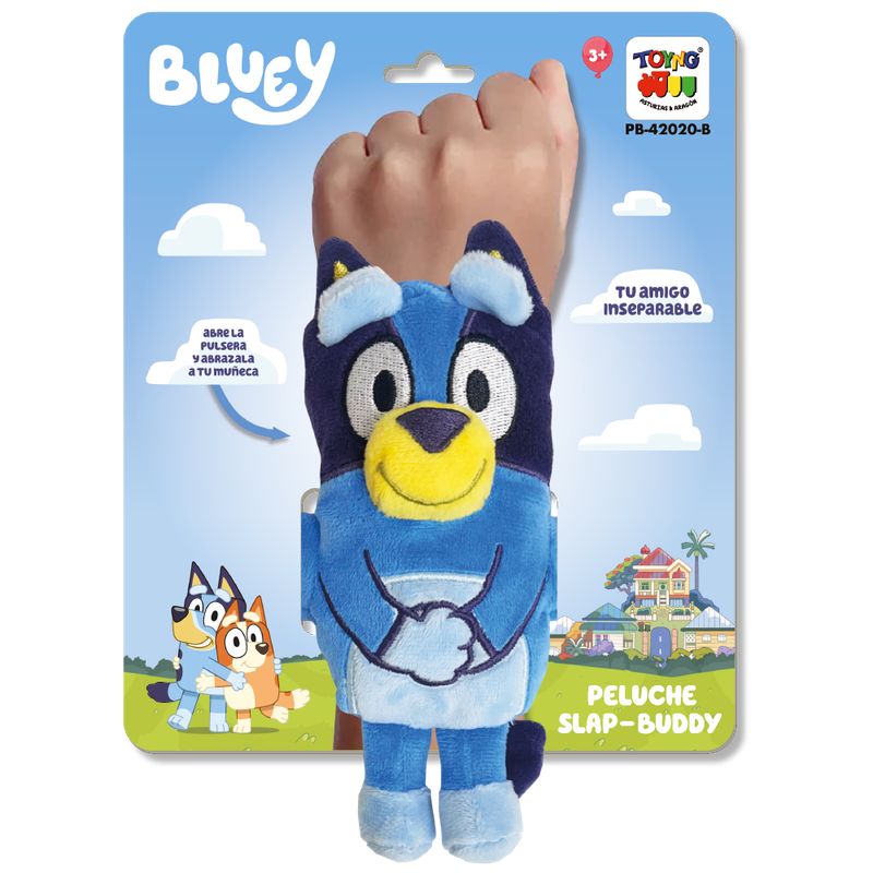 BLUEY - Peluche Slap-Buddy  Bluey - Bluey