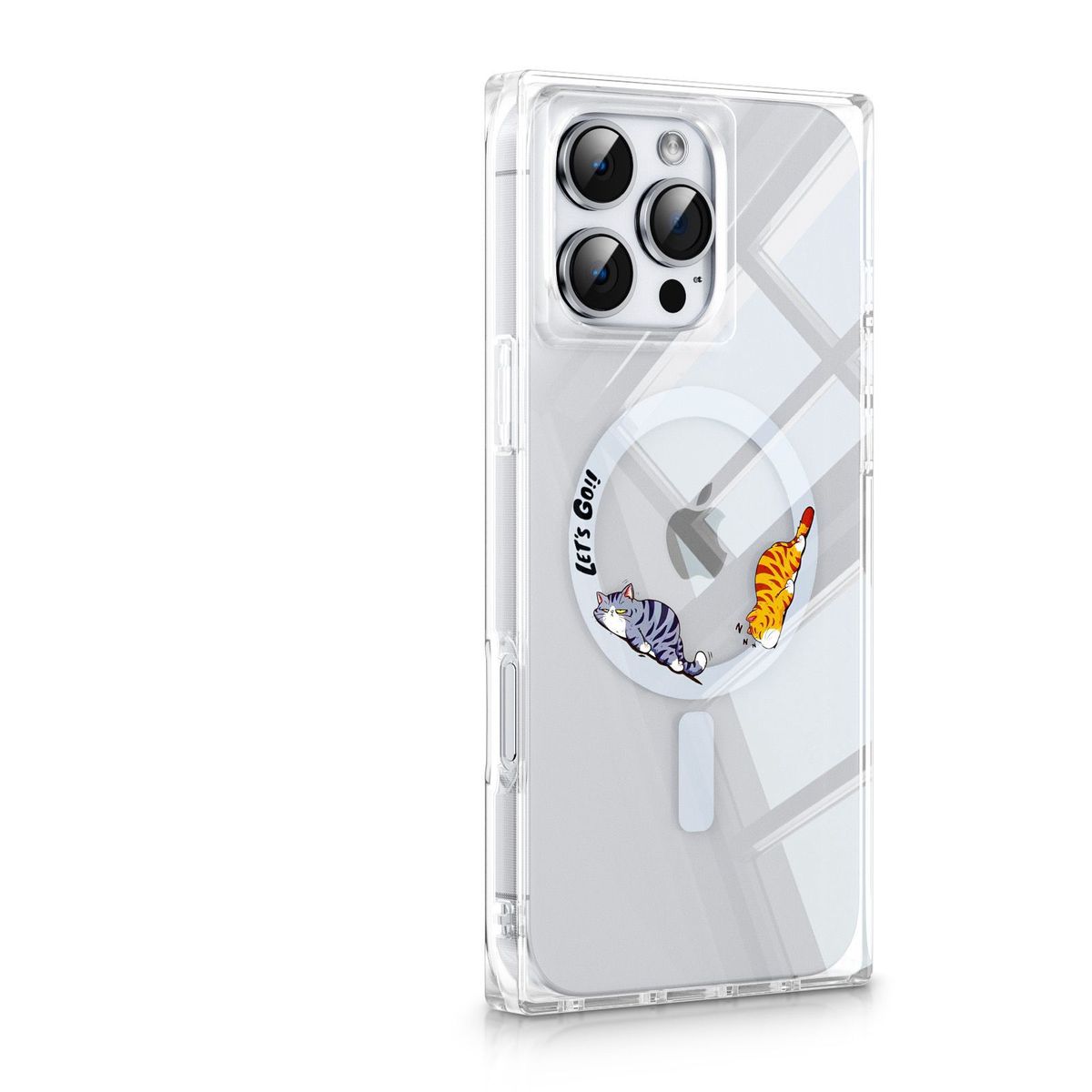 KBOD - Carcasa Para Teléfonos Kbod Blox Pet A90 Diseños Gatos Gris Para iPhone 11