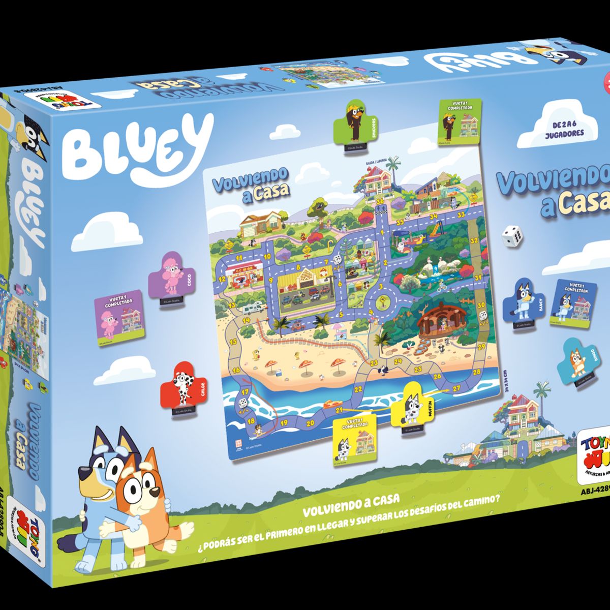 BLUEY - Juego de Mesa Volviendo A Casa - Bluey