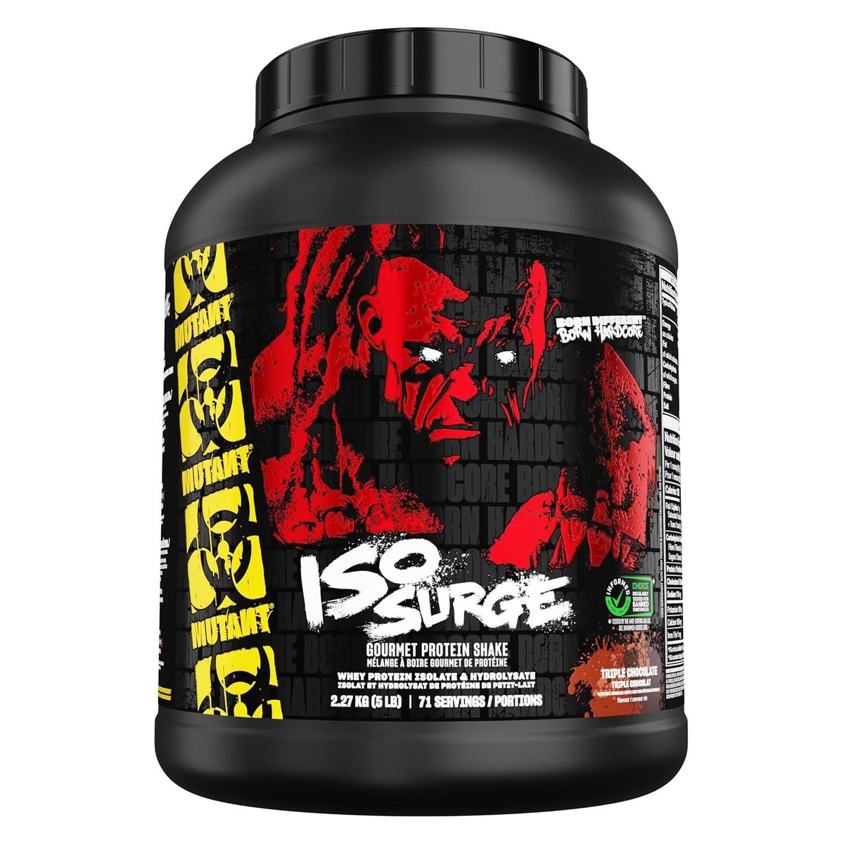 MUTANT - Mutant Iso Surge Whey Protein Isolate 5 Lbs Triple Chocolate