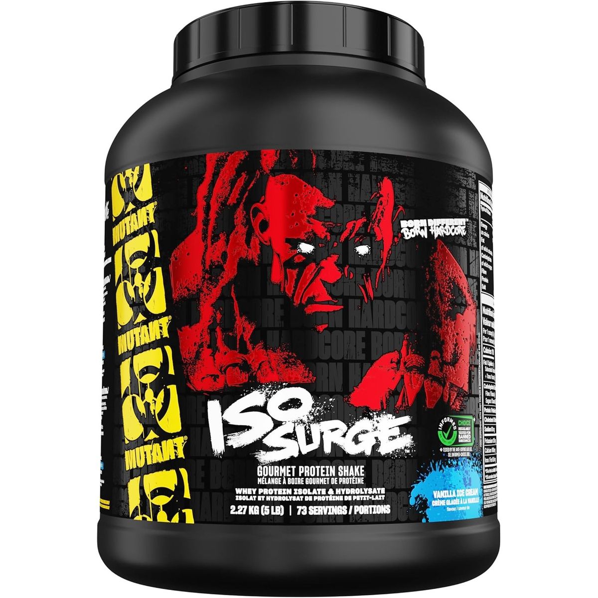 MUTANT - Mutant Iso Surge Whey Protein Isolate 5 Lb Vanilla Ice Cream