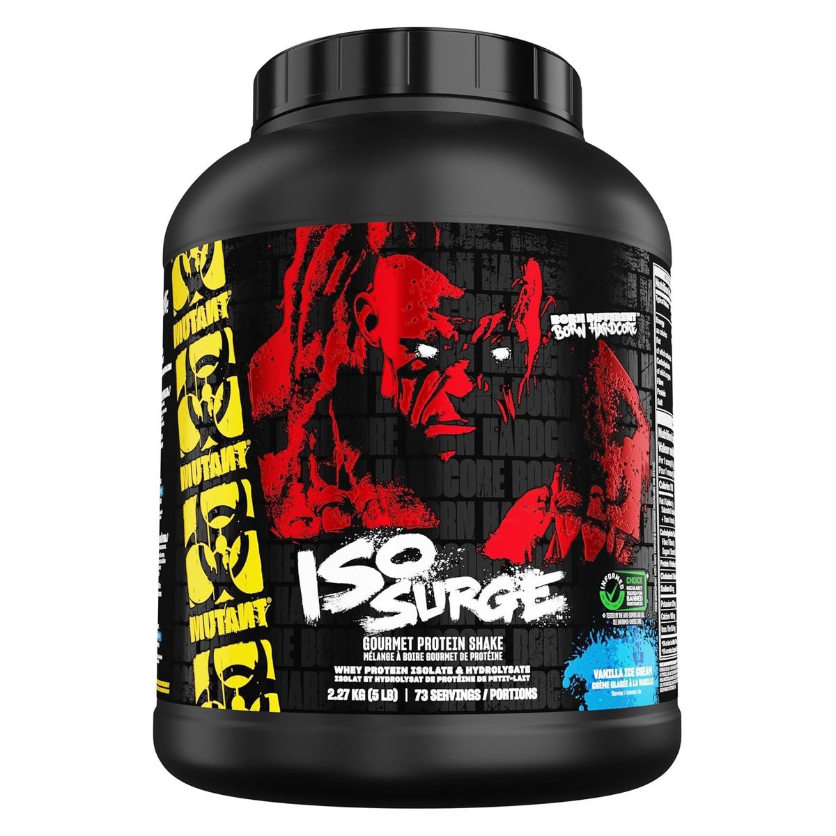 MUTANT - Mutant Iso Surge Whey Protein Isolate 5 Lb Vanilla Ice Cream