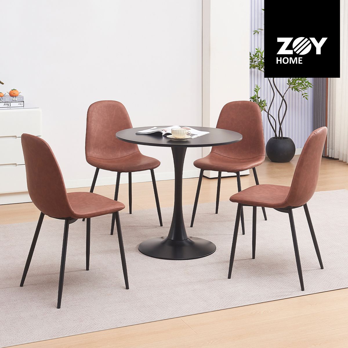 WDS HOME - Juego de Comedor Saona Café 1+4