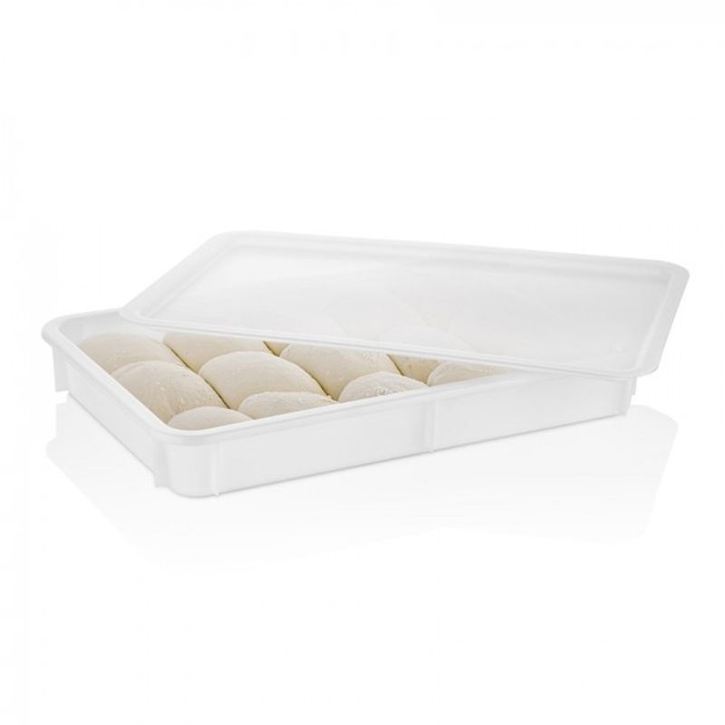 GASTROPLAST - Caja Fermentadora para Masas Con Tapa 60x40x10 cm