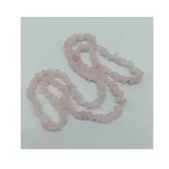 GENERICO - Cuarzo Rosado Chip Piedra Energética Perforada