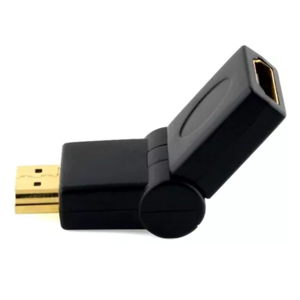 GENERICO - COPLA HDMI MACHO HEMBRA ANGULO 360°