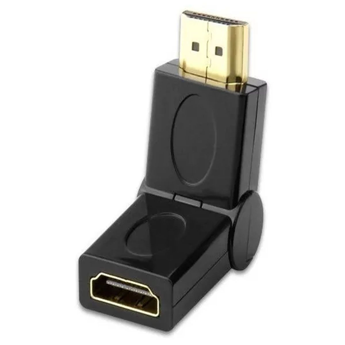 GENERICO - COPLA HDMI MACHO HEMBRA ANGULO 360°